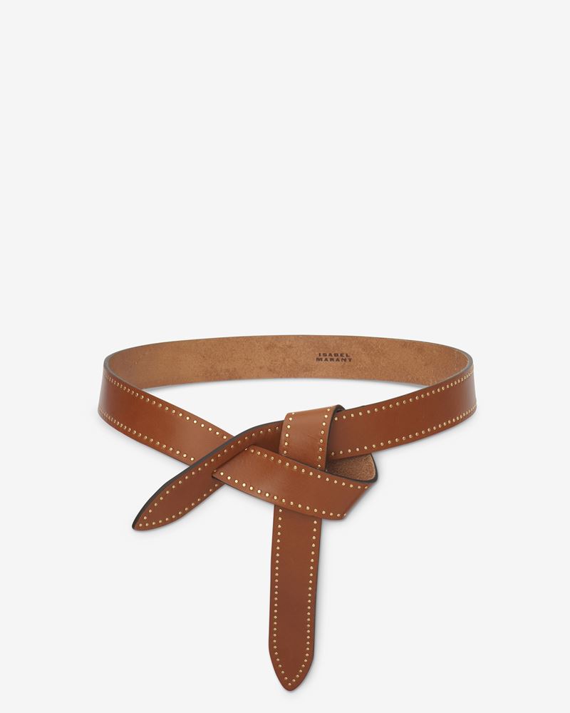 LECCE KNOTTED LEATHER BELT